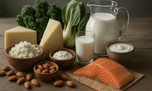 Tableau des aliments riches en calcium